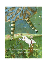 Sacredbee greeting card - Little Dog