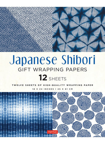 Japanese Shibori Gift Wrapping Papers