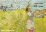 Sacredbee greeting card - Every Hare