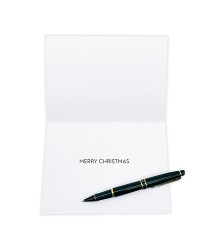 New Yorker Cartoon Christmas Card - Private Contractors