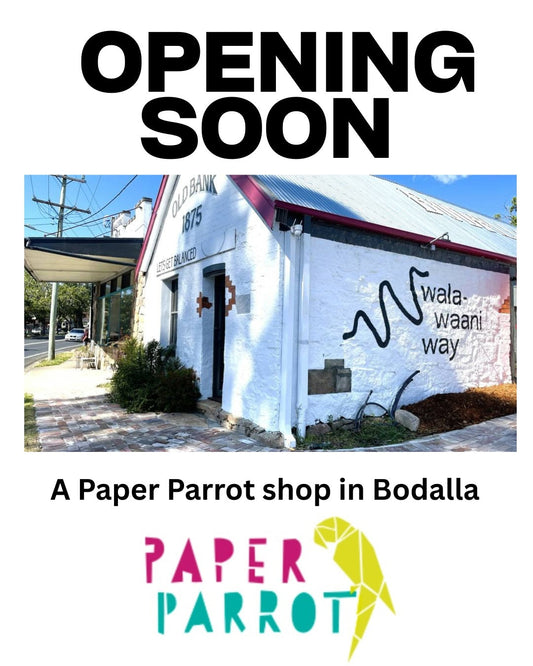 Paper Parrot shop coming to Bodalla