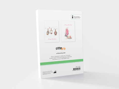 Product packaging with 'critterarty' branding on a white background