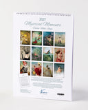 Back cover of Ctrin Walz-Stein 2027 calendar Mystical Moments