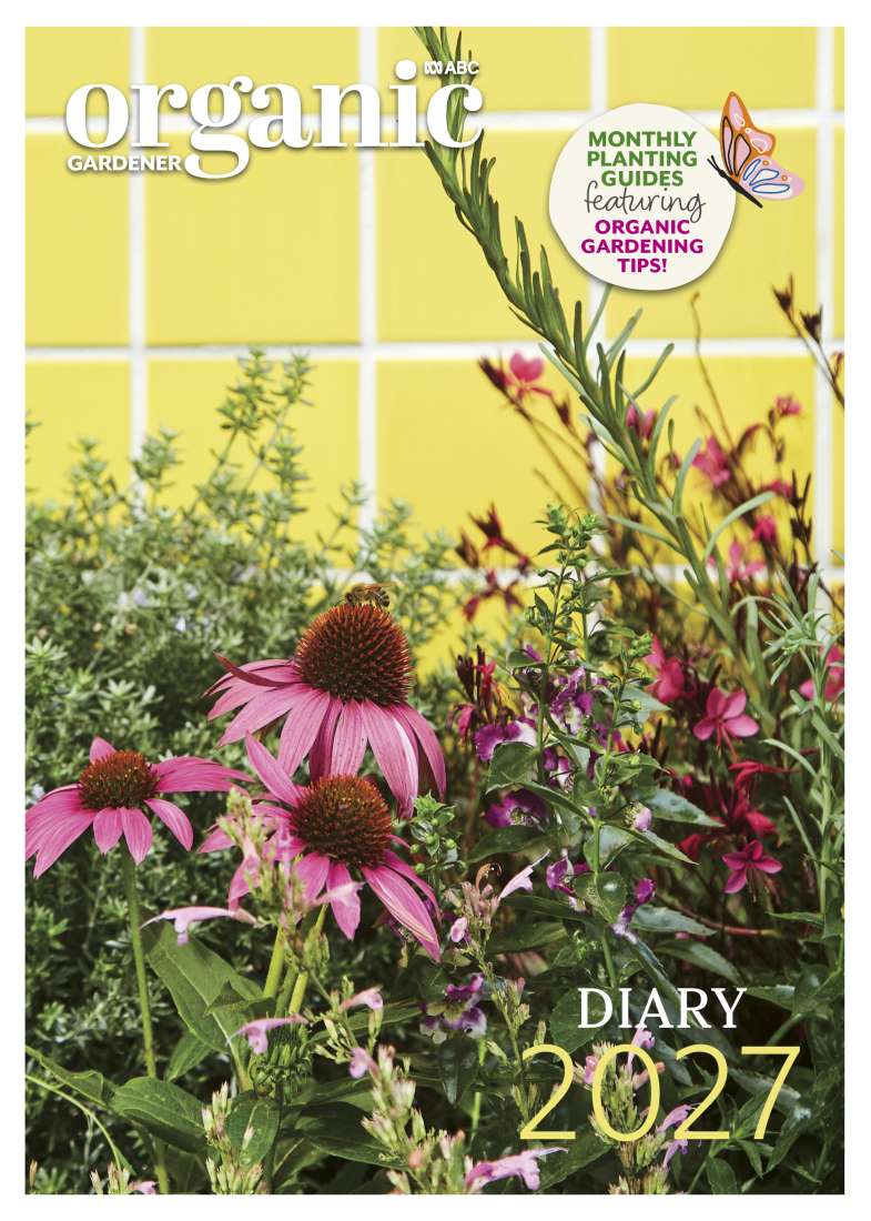 ABC Organic Gardener’s beautiful 2027 Diary and Planner 