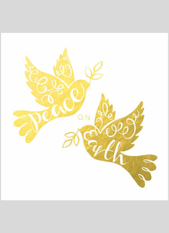 BCNA Charity Christmas Card Pack - Peace Doves - card