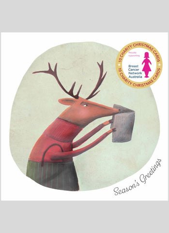 BCNA Charity Christmas Card Pack - Reindeer