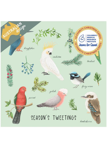 CMRI Charity Christmas Card Pack - Australian Birds