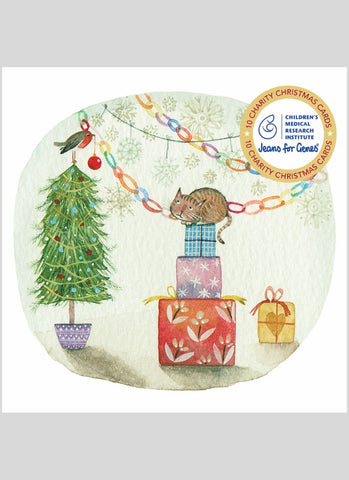 CMRI Charity Christmas Card Pack - Curious Cat