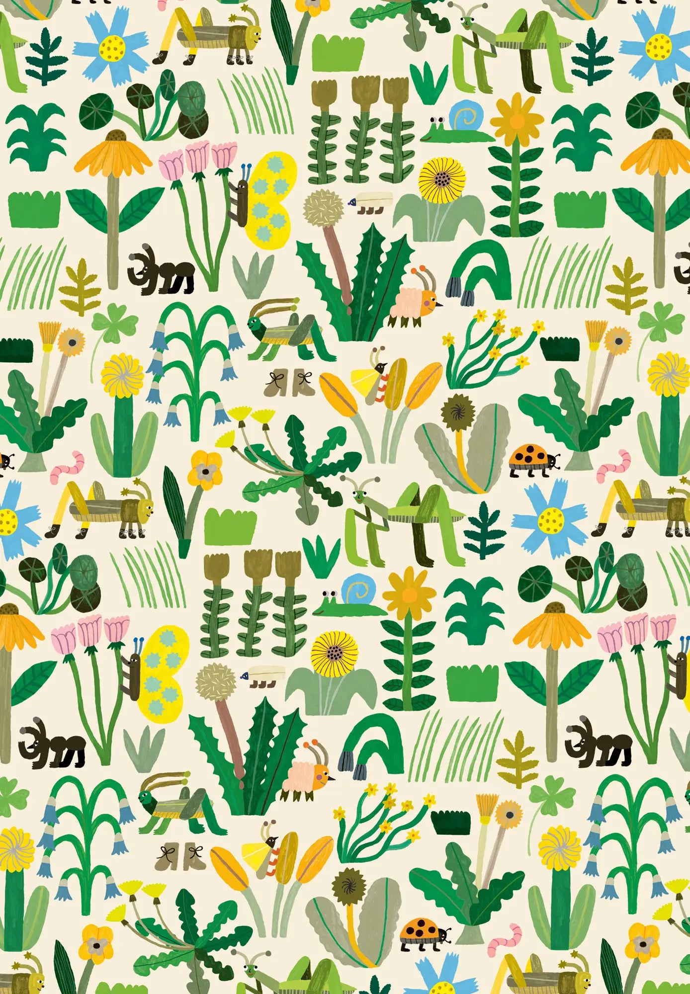 Colourful wrapping paper by Min Pin
