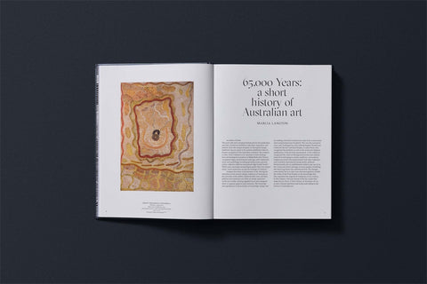 65000 years: A short history of Australian art - a hardcover book from Thames & Hudson.