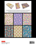 Set of floral and patterned paper sheets with Tuttle Publishing branding.