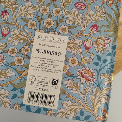 Floral patterned product with Morris & Co label