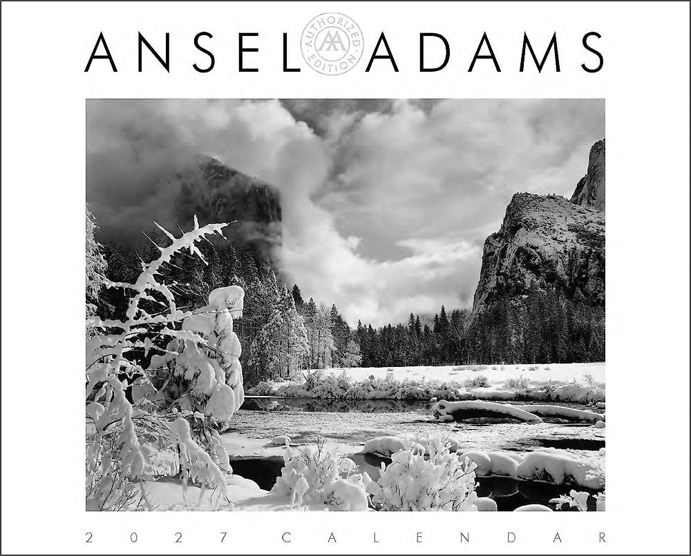 Ansel Adams Large Wall Calendar 2027