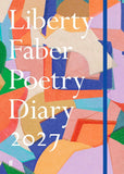 Colourful cover of the Liberty Faber Poetry Diary 2027.