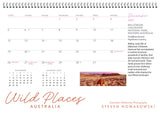 December page of Wild Places calendar