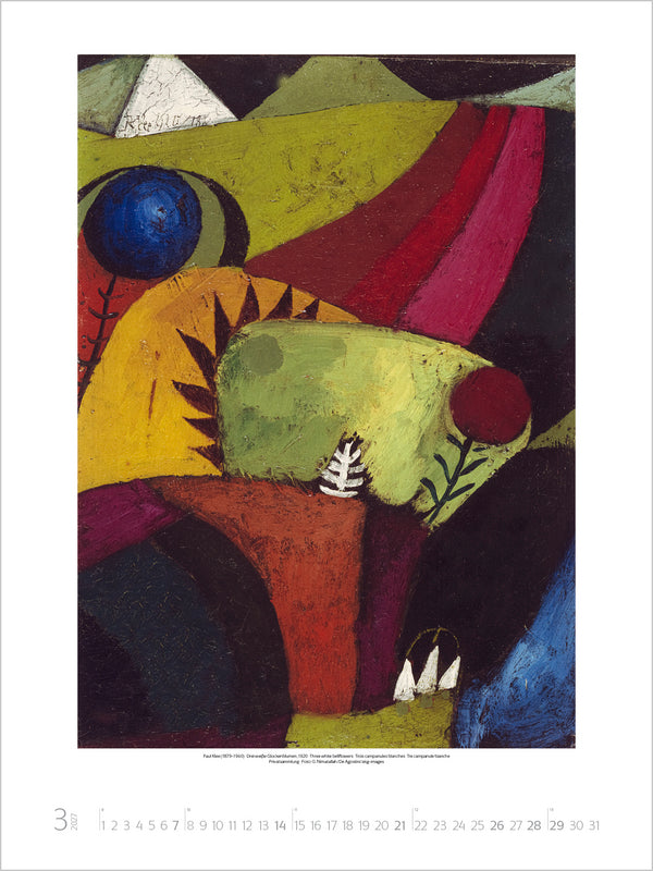 Abstract artwork with colorful shapes and patterns