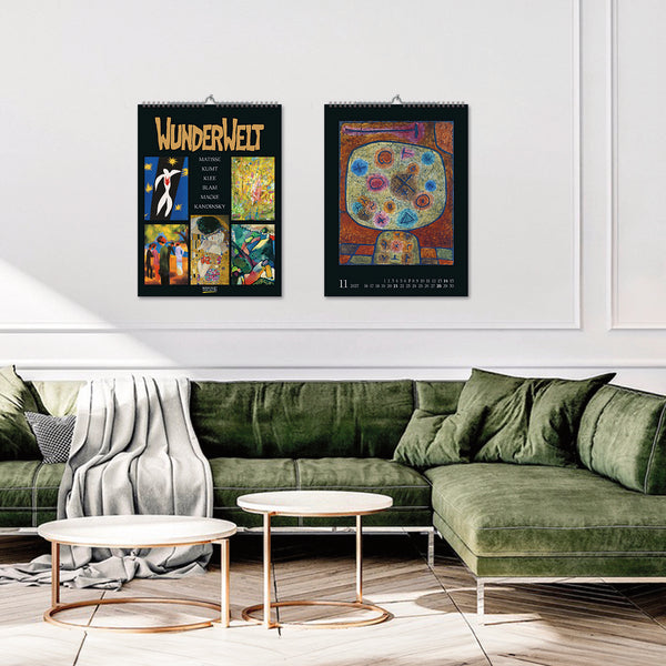 Wonder World Large Art Wall Calendar 2027