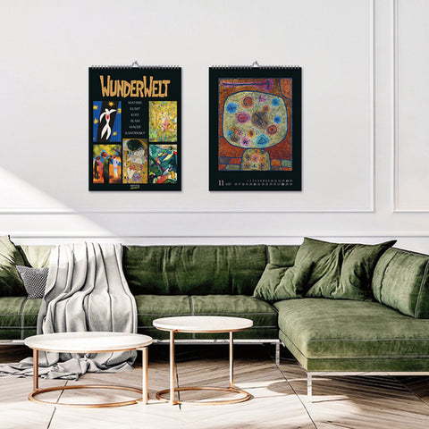 Wonder World Large Art Wall Calendar 2027