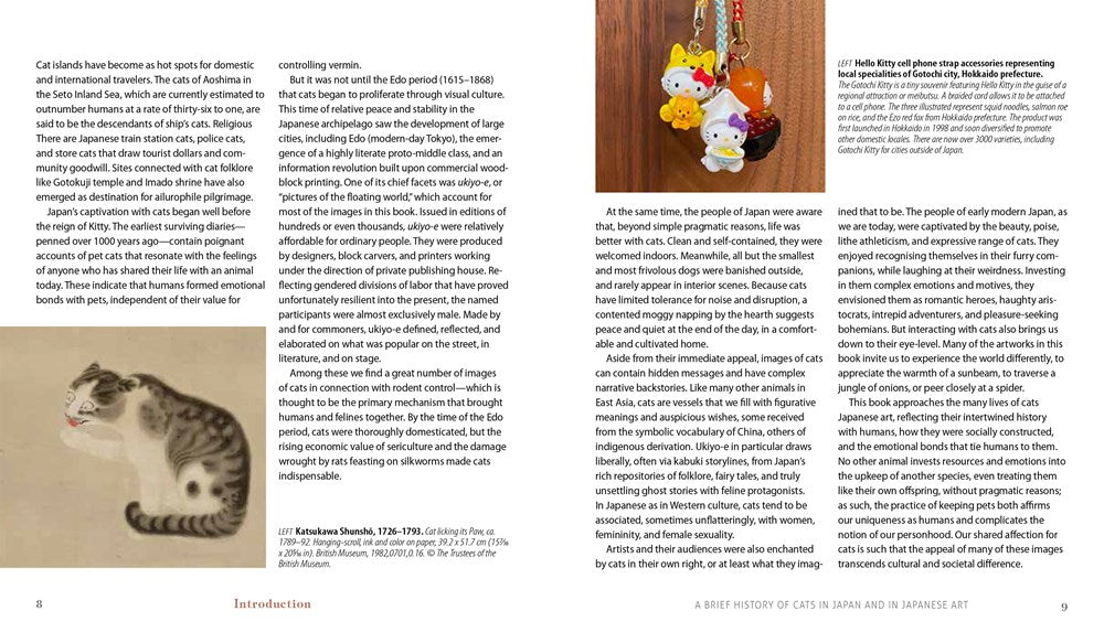 DIVINE FELINES: The Cat in Japanese Art by Rhiannon Paget (HB)