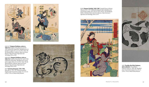 DIVINE FELINES: The Cat in Japanese Art by Rhiannon Paget (HB)