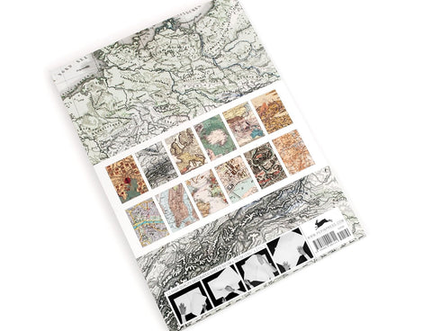 Maps Gift & Creative Wrapping Papers - back cover