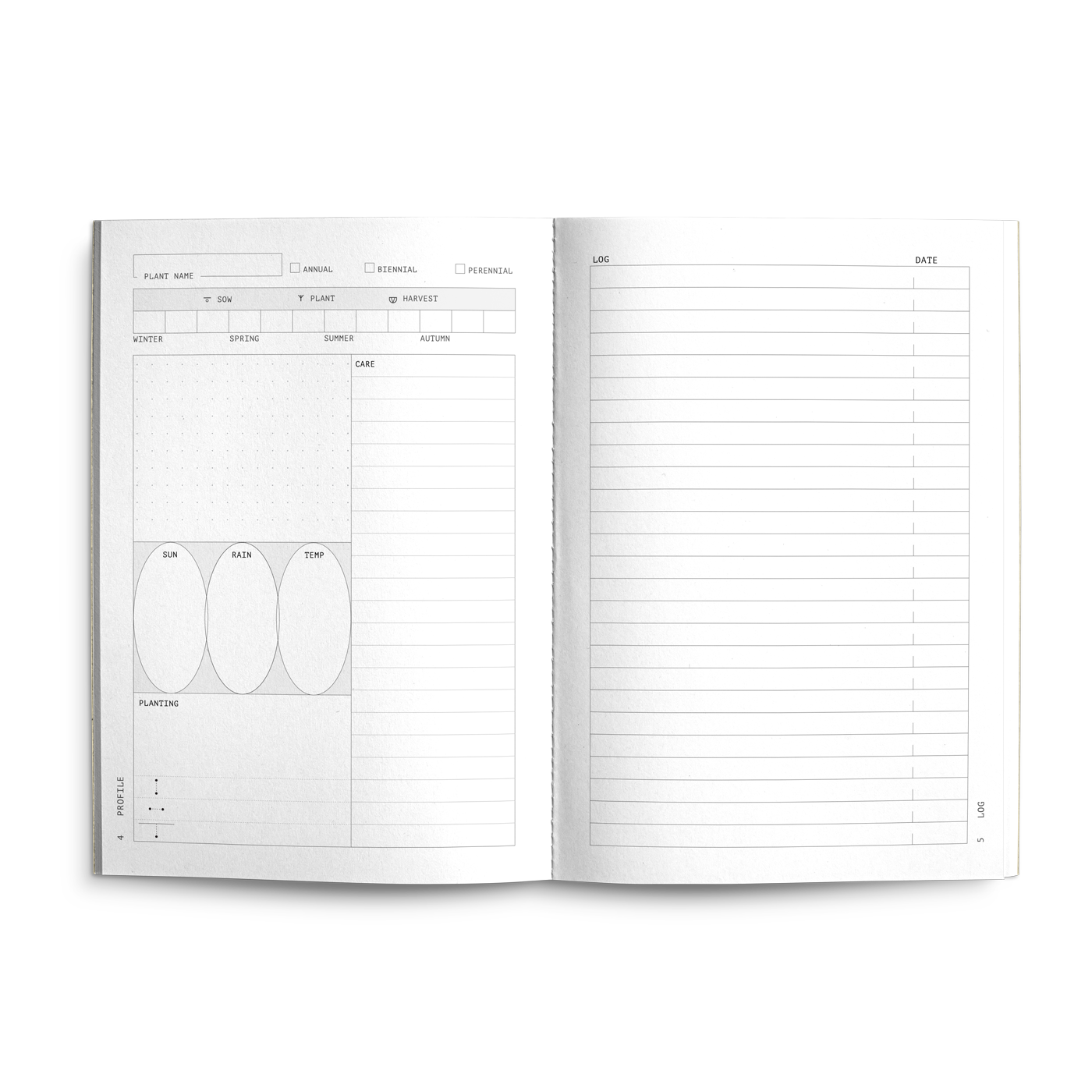 Gardening Friend planner from Creators Friend