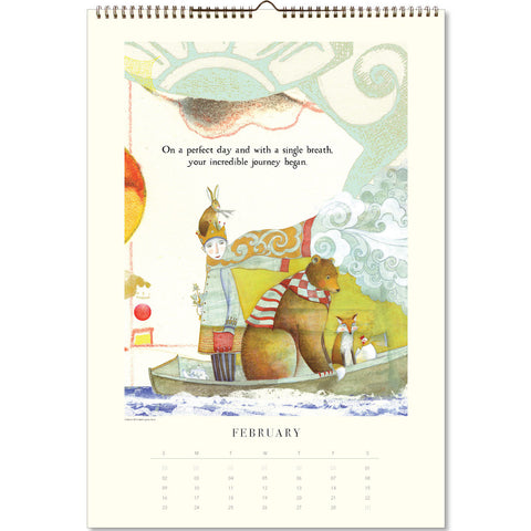 Sacredbee Large Wall Calendar 2025 - month