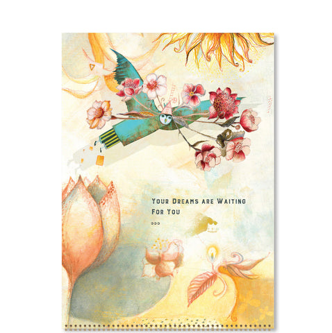 Sacredbee Medium Wall Calendar 2026 - month 