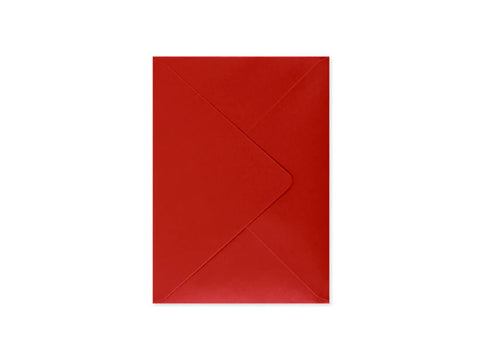 Red envelope on a white background
