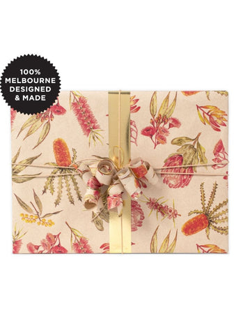 Flora Australis Kraft 5 wrapping paper roll.