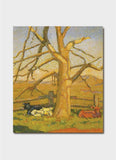 Grace Cossington Smith art card - Sunny Morning Cows at Lanyon