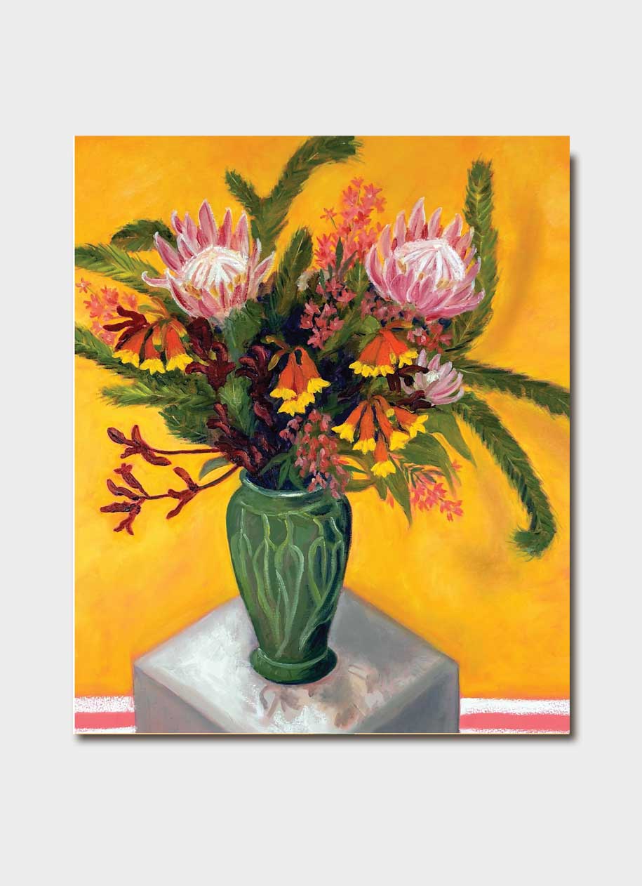 John Klein art card - Bush Christmas