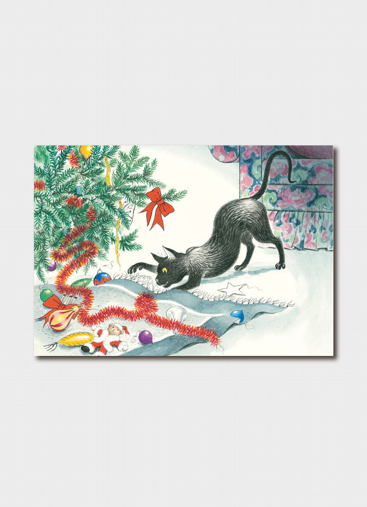 Slinki Malinki's Christmas Crackers Card (3403)