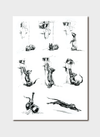 Norman Lindsay - Artful Cats Card Pack 2 - cards