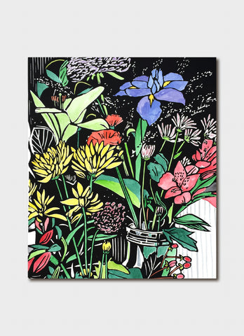 Fleur Rendell art card - Flowers (detail)