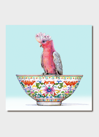Michaela Laurie art card - Hello Possum