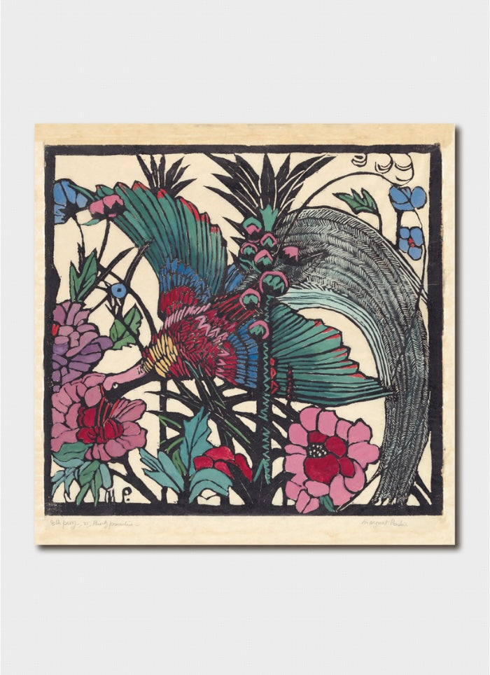 Bird of Paradise a Margaret Preston art card