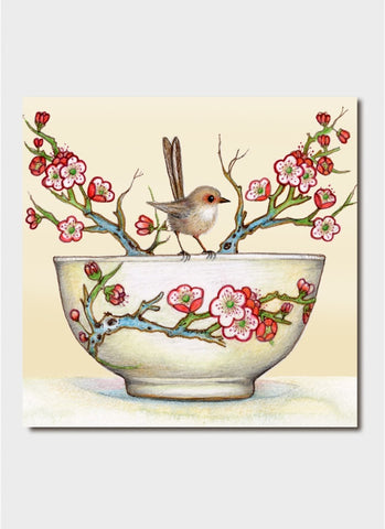 Michaela Laurie art card - Ready to Take Off