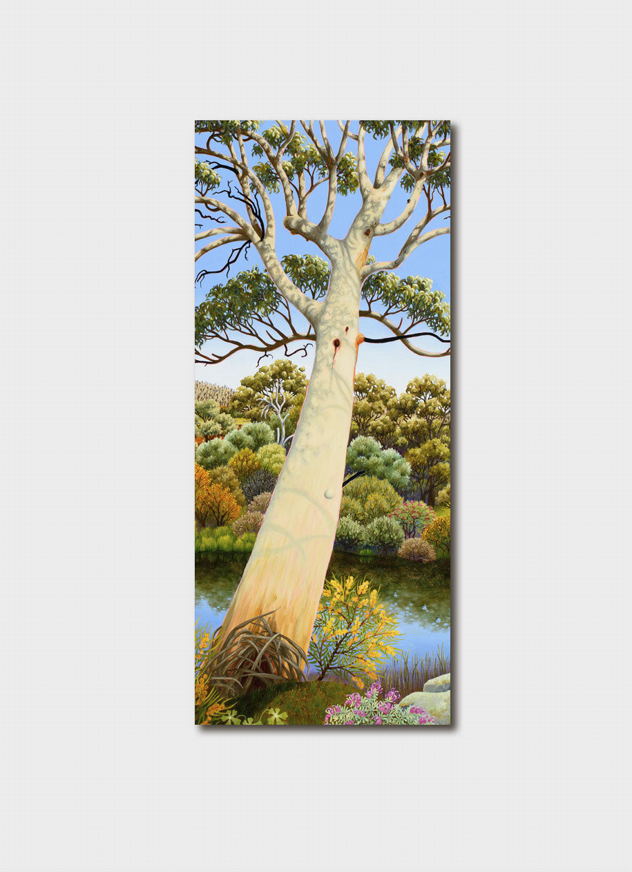 Annie Franklin Bookmark - Murrumbidgee Riverbend, Yaouk (Detail)