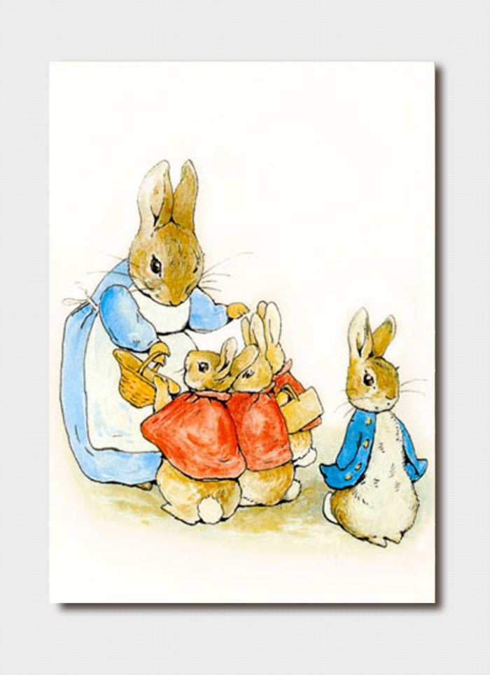 Beatrix Potter Card - Peter Rabbit 6539