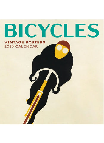 Bicycles: Vintage Posters Wall Calendar 2026