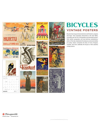 Bicycles: Vintage Posters Wall Calendar 2026