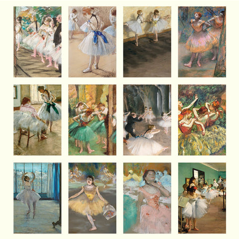 Degas' Dancers Large Wall Calendar 2025 - images