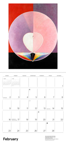 Hilma af Klint Wall Calendar 2025 - month