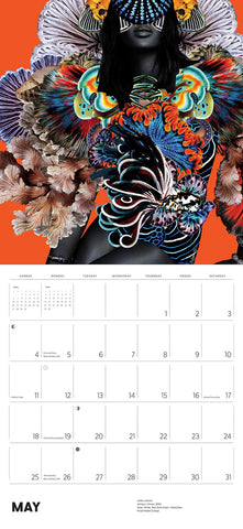 Lolita Lorenzo: Empower Wall Calendar 2025 - month