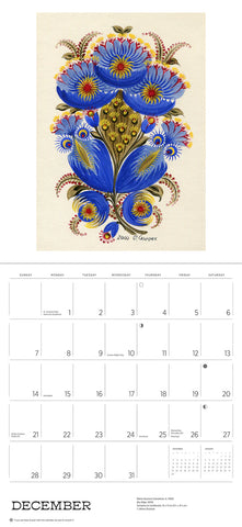 Fantasia: Art by Marfa Tymchenko, Olena Skytsiuk, & Olena Kulyk Wall Calendar 2025 - month