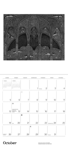 Edward Gorey: Centennial Edition Wall Calendar 2025 - month