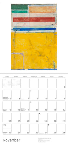 Richard Diebenkorn - Ocean Park Wall Calendar 2025 - month