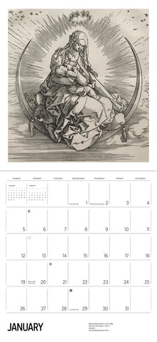 Albrecht Durer Wall Calendar 2025 - month