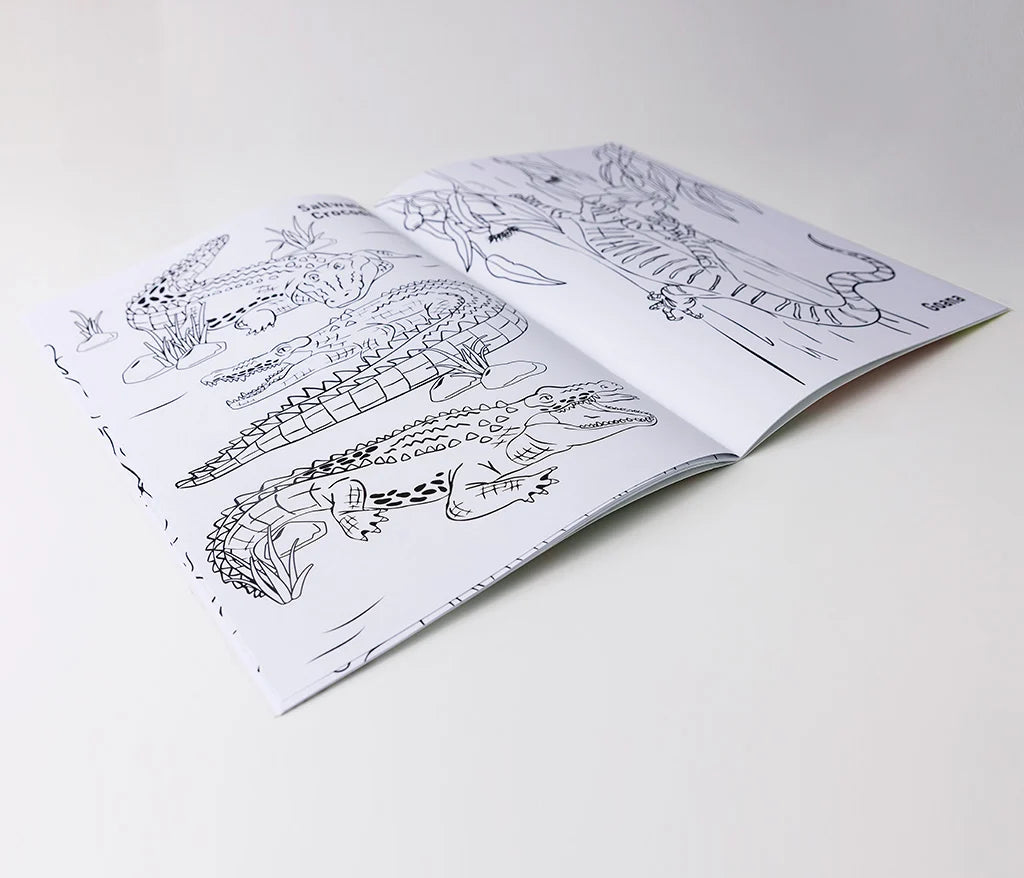 Australian Animals Colouring Book